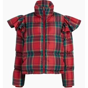 Hill House Home Violet Puffer Sleeve Ruffle Jacket